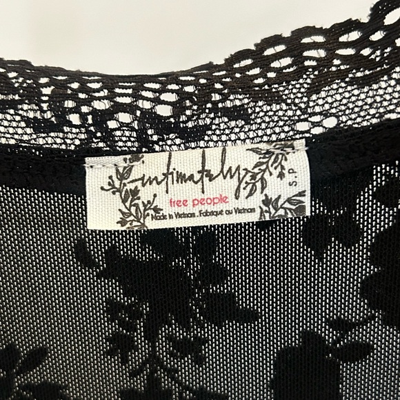 NWT Free people Lace Long sleeve Body suit - Picture 4 of 13